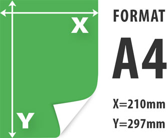 format A4 drukowanie ksero A4 - szybka realizacja